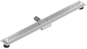 Mexen Flat nerezový sprchový žľab 80 cm vzor M09, 1028080-15