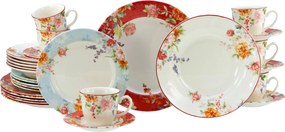 XXXLutz KOMBINOVANÝ SERVIS Crimson 30-dielne Creatable - Online Only bytové doplnky - 007768074101