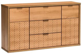 Komoda Fonti F3 Dub karamelový