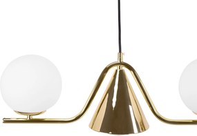 Toolight Toolight, stropné svietidlo 5xE27 APP1662-5CP, zlatá lesklá, OSW-04129