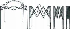 Garden Line Skladací záhradný tunel na pestovanie 2 x 1,37 x 2,34 m, zelený, s taškou
