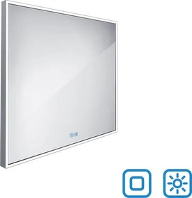Nimco LED zrkadlo 700x700 s dvoma dotykovými senzormi - ZP 13077VX