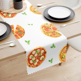 Goldea behúň na stôl teflónový - chrumkavá pizza 20x140 cm