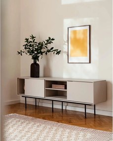 Sivobéžový TV stolík 189x61x42 cm Mod – noo.ma