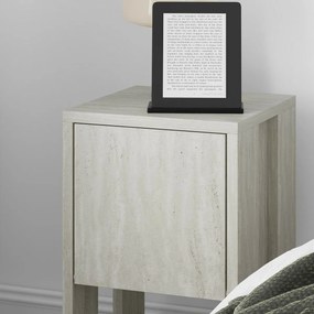 Nočný stolík Ema Travertine