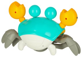 Interaktívny krab KIK so zvukom a senzorom, zelený