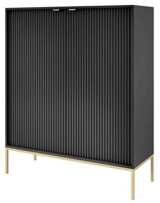 Vysoká komoda Mijano Gold MK104, Farby:: biela
