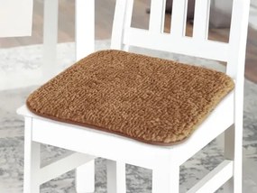 Podsedák na stoličky Rabbit Teddy 38x38 cm, hnedá%