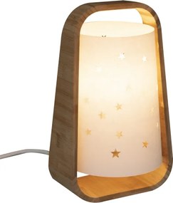 Atmosphera - Stolná lampa STARS 1xE14/40W/230V bambus
