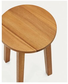 Stolička z masívu akácie v prírodnej farbe Amel – Kave Home
