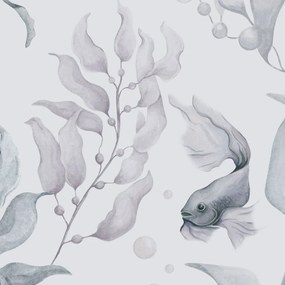 Tapeta mágie oceánu béžová 280×100 cm