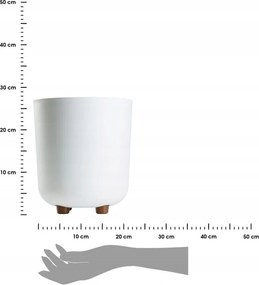 Plastový květináč na nožičkách Terra - výber z 6 prevedení