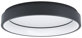EGLO LED múdre prisadené osvetlenie MARGHERA, 4x6, 5W, teplá biela-studená biela, RGB, čierne