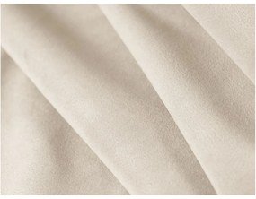 Béžová čalúnená dvojlôžková posteľ s úložným priestorom s roštom 200x200 cm Kelp - Micadoni Home