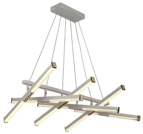 Závesné svietidlo NEDES LED svietidlo + diaľkový ovládač 90W J7310/W