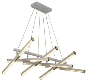 Závesné svietidlo NEDES LED svietidlo + diaľkový ovládač 90W J7310/W