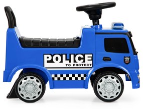 MULTISTORE Mercedes policajné auto walker + led