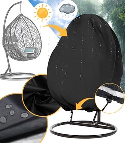 Vodeodolný obal na záhradné kreslo COCON - 240 x 165 cm