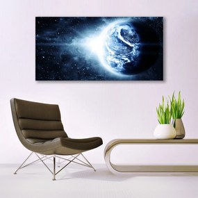 Obraz plexi Krajina vesmír planéta 120x60 cm
