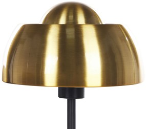 Stolná lampa 44 cm zlatá/čierna SENETTE Beliani
