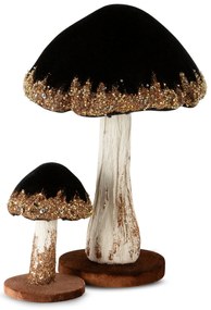 DEKORAČNÁ FIGÚRKA MUSHROOM SADA 6KS 8X12 CM VIACFAREBNÁ