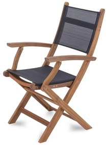 Fieldmann - Skladacie záhradné kreslo akácie