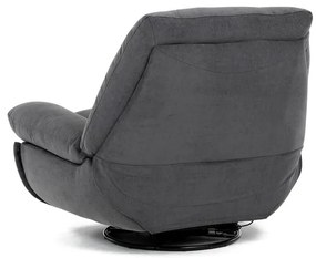 Autronic BONTEC Polohovacie kreslo, elektrické zabudované ovládanie, šedá, látka, TV-7089 GREY2 Farba: Šedá