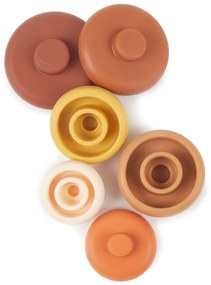 Bieco - Silikónová stohovacia veža - Chocolate Bliss