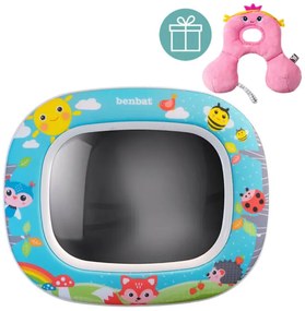 Zrkadielko detské Night&Day - lesní kamaráti 0m+ Nákrčník s opierkou hlavy, Princess 0-12 m