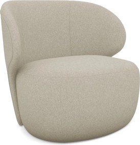 Béžové kreslo Kama – Makamii