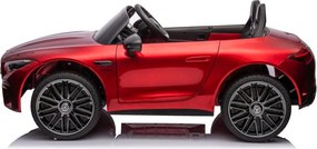LEAN CARS Mercedes AMG SL63 Červený lakovaný batériový automobil