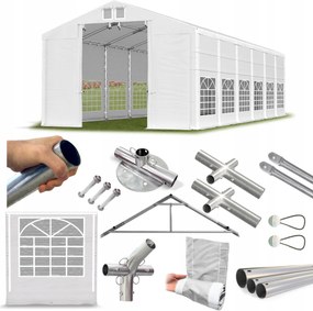 Party stan 8x12 m [4 m] Pavilón Hala Das 560 W