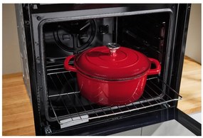 Silvercrest®  Liatinový hrniec, 5,6 l (červená)  (100393102)