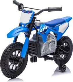 Elektrická motorka HONDA CFR450R modrá