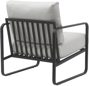 Design-Shop Kreslo Manea - látka / kov - Krémová