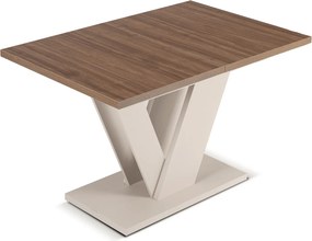 Jedálnský rozkladací stôl ARES orech/kašmír