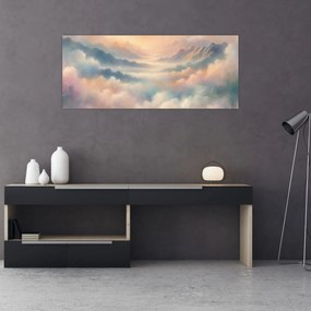 Obraz - Oblaky (120x50 cm)