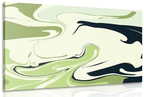 Obraz abstraktný zelený vzor - 60x40
