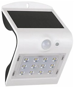 LED solárne nástenné svietidlo so senzorom LED/1,5W/3,7V 1200 mAh IP65
