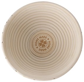 Ošatka na chlieb okrúhla, so vzorom HOME MADE 21 cm