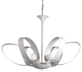 ONLI - Luster na reťazi SERENA 6xE14/6W/230V biela