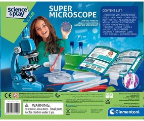 Detské laboratórium - Super Mikroskop 1200x, 50 experimentov