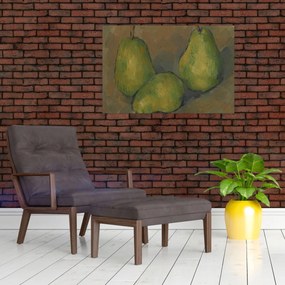 Obraz - Paul Cézanne, Three Pears, reprodukcia (90x60 cm)