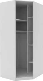 XXXLutz KORPUS ROHOVEJ SKRINE, biela, 91,1/210/91,1 cm Hom`in - Skrine - 002647004107
