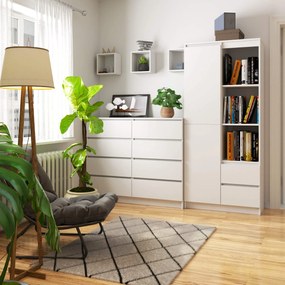 Skriňa Rexa 80 cm biela