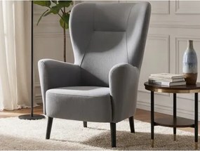 Kreslo Next, šedá látka%