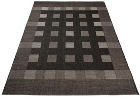 Koberec Floorlux 20203 strieborný / čierny