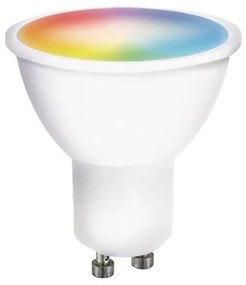 Solight SMART WiFi LED žiarovka RGB+CCT 5W GU10 WZ326