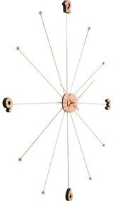 InternetovaZahrada - Kare Design Nástenné hodiny Umbrella Rose Gold