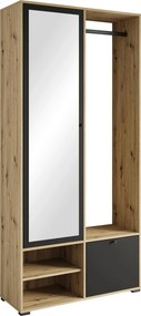 XXXLutz PREDSIEŇOVÝ NÁBYTOK, 90/190/33 cm - Online Only drobný nábytok - 002778003209